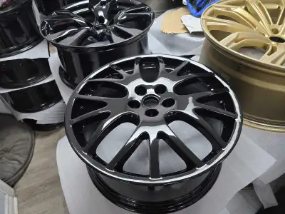 Looking to get your wheels powder coated? Same colour or something different? Give us a call or mess...