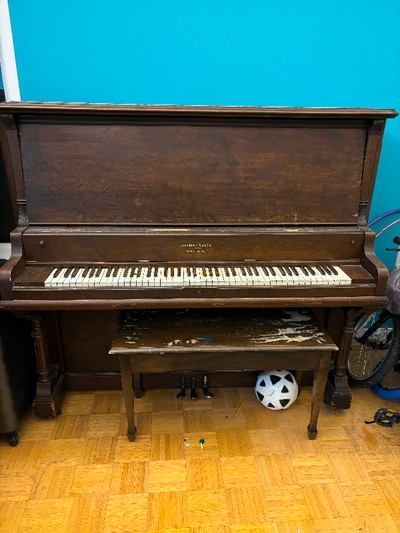 Piano for sale! The original John Raper Piano Co. Ottawa.