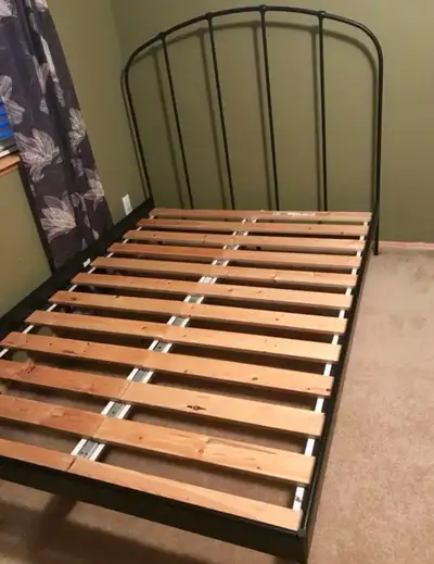 Double sz bed frame delivery$, View more