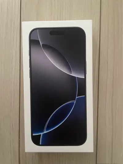 Price is negotiable iPhone 16 Pro Max Titanium 1TB Brand New Still Sealed Proof of authenticity incl...