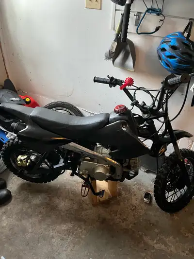 110cc dirt bike in good condition. Has brand new tires (never ridden on) and new grips. Bike runs st...