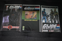 G.I.Joe : Cobra Reborn + Convention + Data Desk Handbook comics