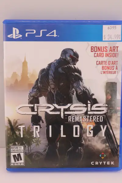 Crysis Remastered Trilogy for PlayStation 4 (#6395), View more