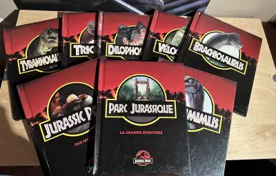 Livre du Parc Jurassic Collection Complete, View more