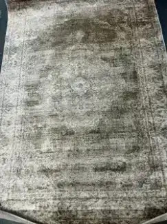 VINTAGE STYLE 3'11" x 5'7" AREA RUG- BROWN OR CREAM- mnx in Rugs, Carpets & Runners in Oshawa / Durham Region