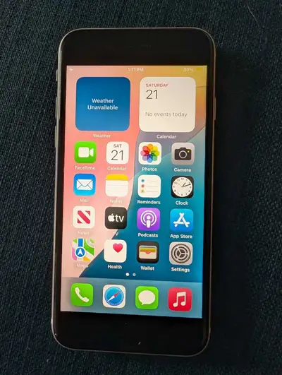 Like new condition white iPhone SE 3rd generation , View more