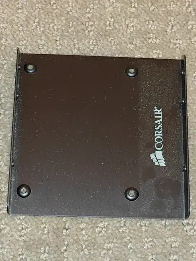 NOTE: Screws are not included. I am selling a Corsair Solid State Hard Drive (SSD) Bay Mounting Brac...