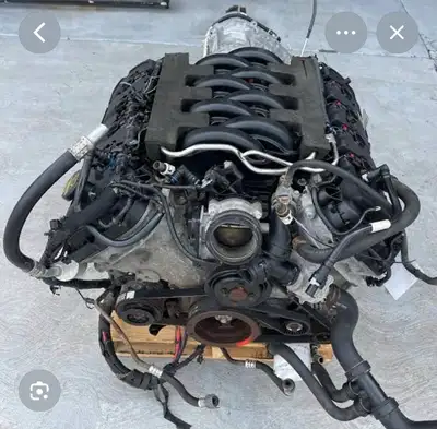 From a 2018 f-150 crew cab 4x4 sport 5.0 litre coyote engine Complete engine One timing chain let go...