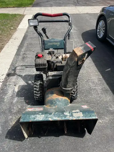 Craftsmam Snowblower, View more