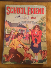 School Friend Annual (c) 1955 & 1956 (Vintage)