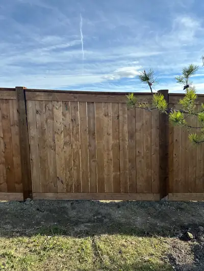**Looking to upgrade your yard?** We specialize in **chain-link fencing, wood fencing, and custom de...