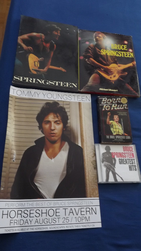 5 BRUCE SPRINGSTEEN ITEMS BUNDLE DEAL:3 BOOKS,1 CD,1 POSTER in Arts & Collectibles in City of Toronto - Image 2