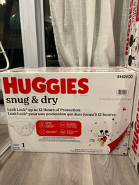 Huggies diaper 1 size