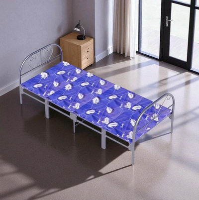 New Elegant Metallic Platform Bed Frame - Silver In Huge Sale, View more
