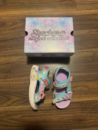 Skechers toddler girl sandals (size 10T)