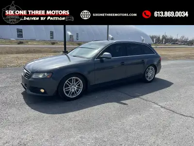 This 2009 Audi A4 Avant Prestige comes well equipped with keyless entry/go, panoramic sunroof, S lin...