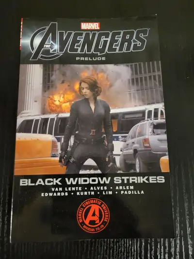 Marvel Avengers Prelude Black Widow Strikes Graphic Novel $3