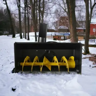 Our number: +1 365-654-6136 Winter's most relentless foe has met its match! Our 68" Skid Steer Snow...