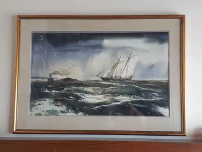 Large Joseph Purcell Watercolour, View more