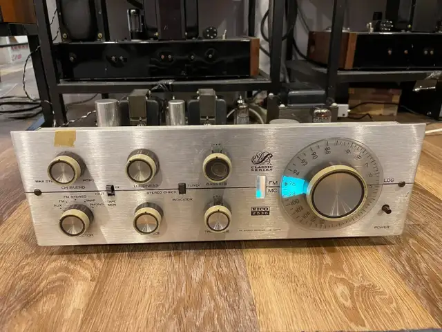 EICO 2536 tube stereo receiver, wonderful in Stereo Systems & Home Theatre in Kingston - Image 2