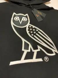 OVO US FLAG OG OWL HOODIE CHICAGO EXCLUSIVE EDITION SIZE MEDIUM