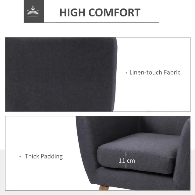 Waiting area chair accent chair in Chairs & Recliners in Markham / York Region - Image 4