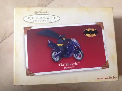 HALLMARK KEEPSAKE BATCYCLE ORNAMENT BATMAN, View more