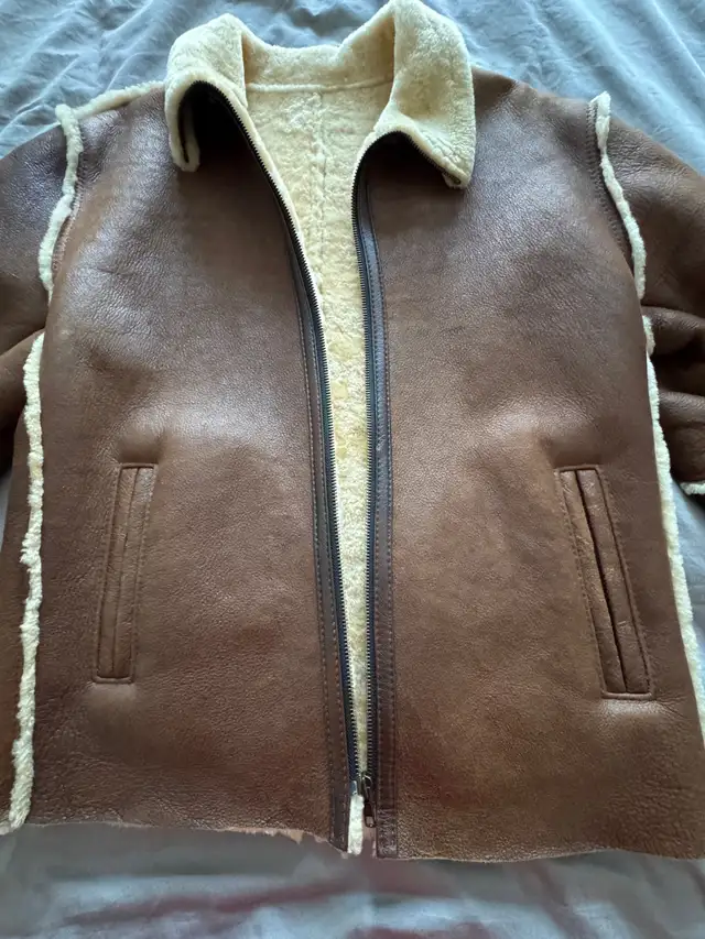 Shearling sheepskin Dimitri men jacket. in Men's in West Island - Image 4