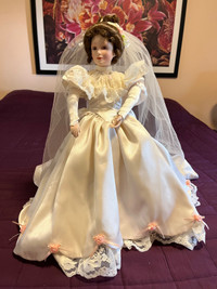 Ashton Drake Porcelain Bride Doll