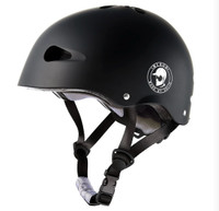 Skateboard Helmet w/Impact-Absorbing Core Soze Medium