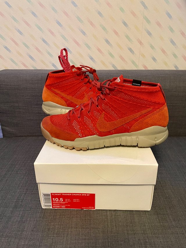 PADS NikeLab ACG Flyknit Trainer Chukka SFB SP Cinnabar 2015 Men s Shoes Mississauga Peel Region Kijiji Classifieds