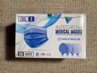 Integrum  Medical Masks (50 Masks / New)