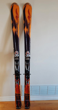 Nordica Hot Rod Afterburner XBS skis 170cm w/ Marker bindings