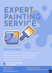 Painting job service