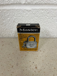 Vintage 1950-1960s  Master Lock 77 Padlock complete