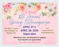 10th Annual Spring Gift Show by CC's Events at The WFCU Centre
