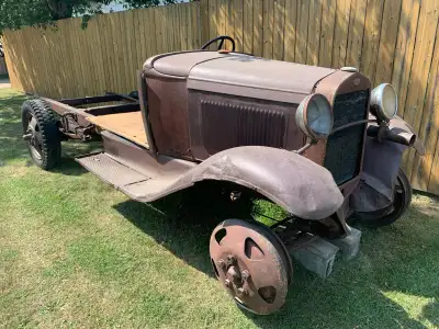1930 Ford model AA commercial truck 4 speed transmission $775 located in Okotoks Alberta