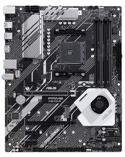 ASUS X570-P Motherboard AM4 Fit for Ryzen 3/5000 Series, View more