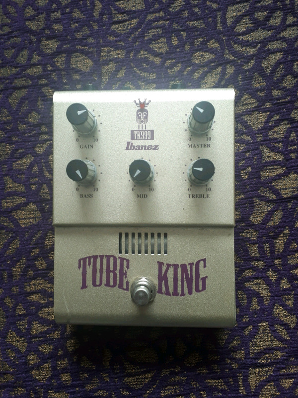 Gold Ibanez TUBE KING-made in Japan  in Amps & Pedals in Kitchener / Waterloo