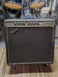 Vintage Rare 1980 USA Fender 75 All Tube 15" Combo