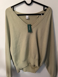 Simons green sweater