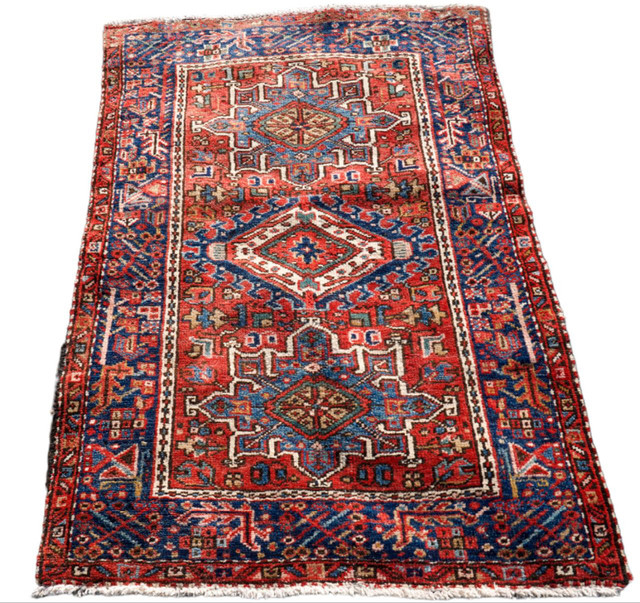 Persian Gharajeh (Karaja) hand knotted rug in Rugs, Carpets & Runners in City of Toronto - Image 2