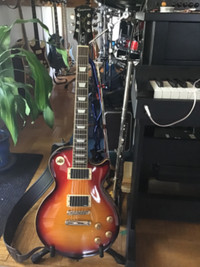 Epiphone les paul standard with emg 81/85 pick up and harness