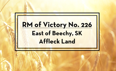 LAND FOR SALE BY TENDER RM OF VICTORY NO. 226 - EAST OF BEECHY, SK AFFLECK LAND Legal Land Descripti...