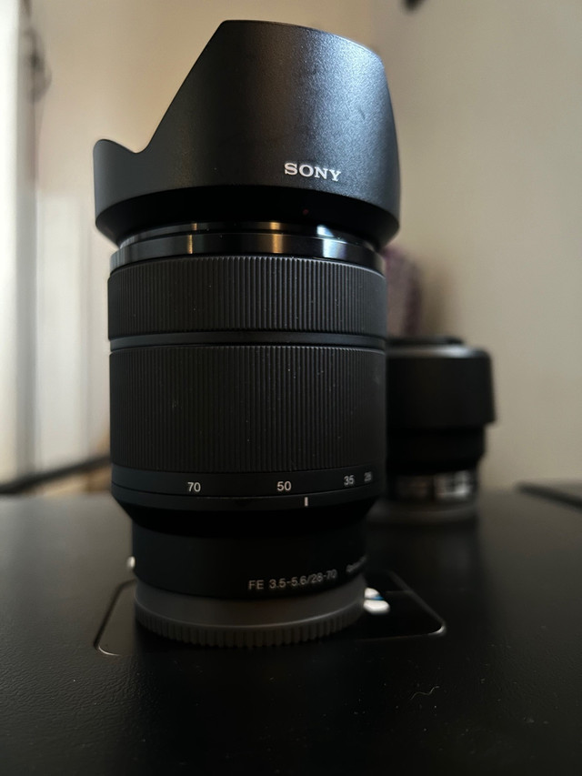 Sony 28-70 f/3.5-5.6 lens in Cameras & Camcorders in Calgary