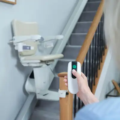 HandiCare 1100 - Stair Lift, Sitting, View more