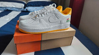 Nike Air Force 1 low Retro. West Indies. White / University Gold