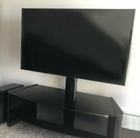Modern TV stand with mount