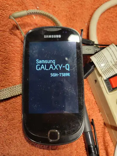 Rogers Samsung Galaxy-Q SGH-T589R phone. , View more