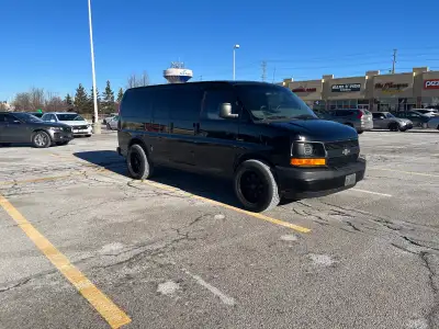 2010 express van 6.6 diesel 3500 good mechanically new tires and can come with 20” wheels. 360 on da...